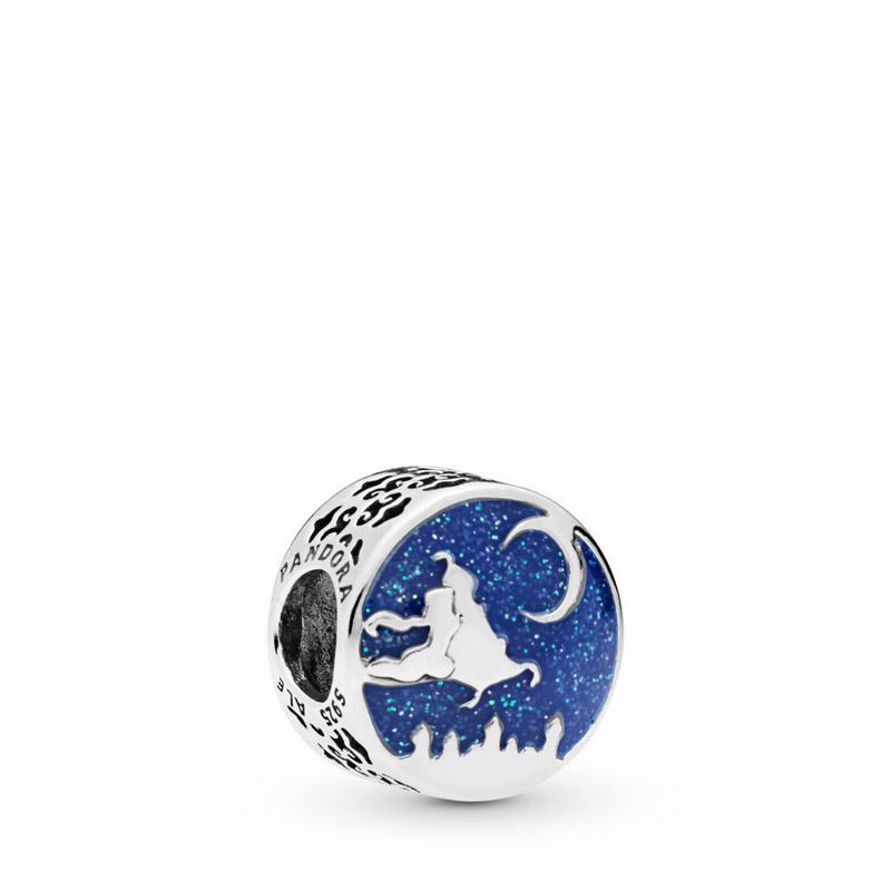 Talismane Pandora Disney Magic Carpet Ride Argint/Albastri (z41QHUym)